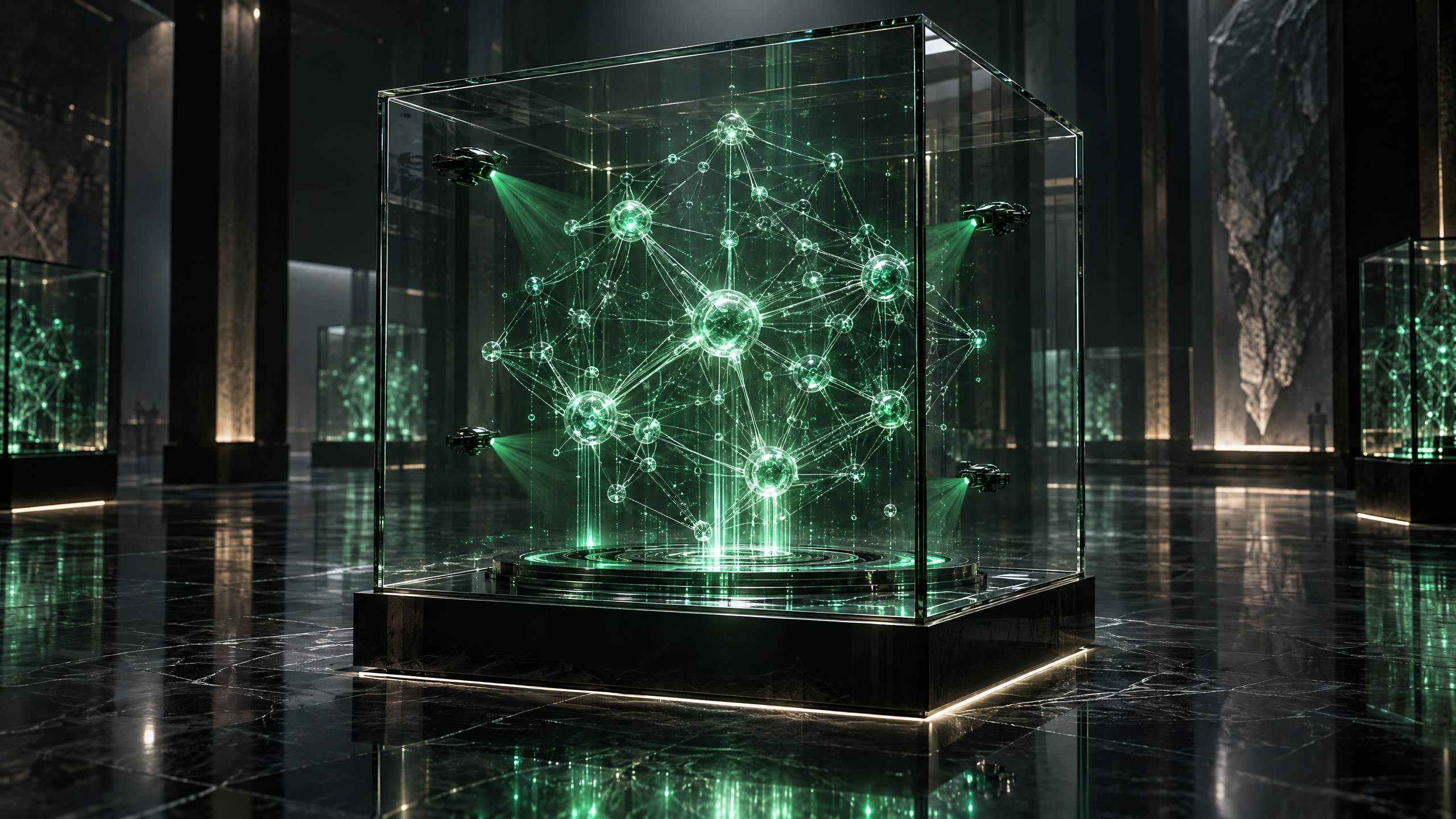 展品 #08：AI 進化核心 — 琥珀金升級儀式